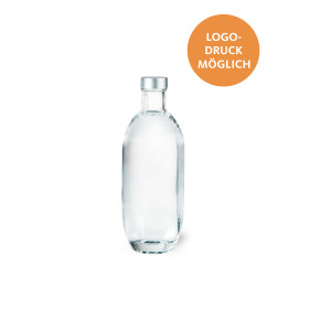 Glasflasche Curve 0,375 Liter mit Deckel Glasflasche Curve 0,375 Liter mit Deckel