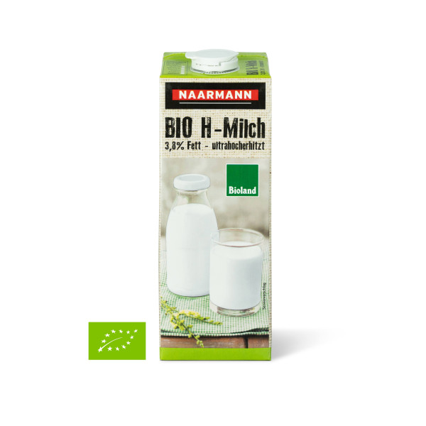 Naarmann Bio H Milch mit 3,8 % Fett