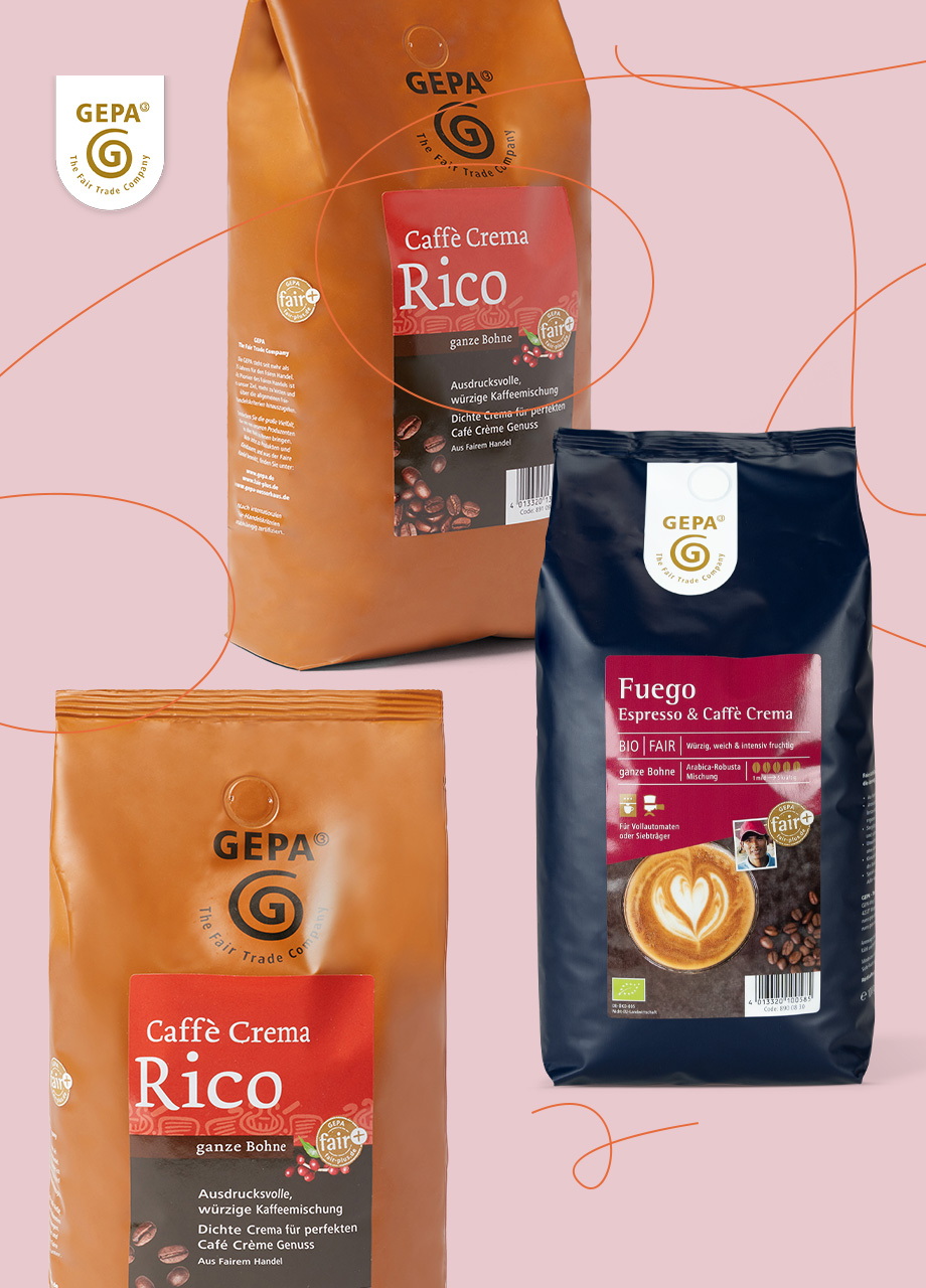 Gepa die nachhaltige Kaffeemarke